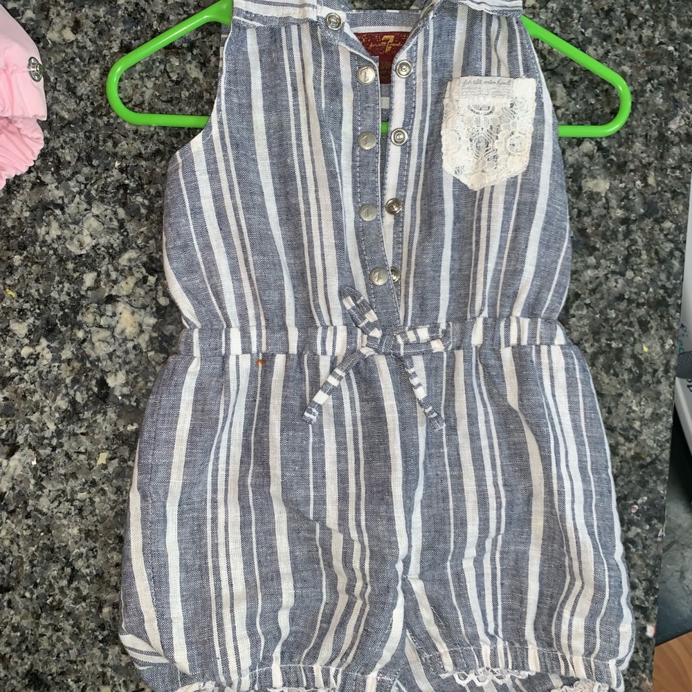 New! 7 of Mankind romper